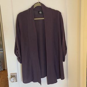 Shawl collar cardigan
